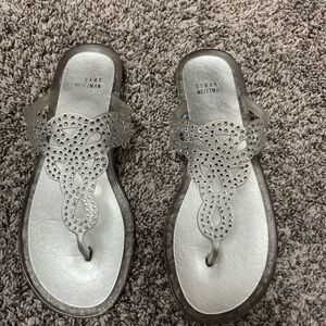 Stuart Weitzman Metallic Sandals